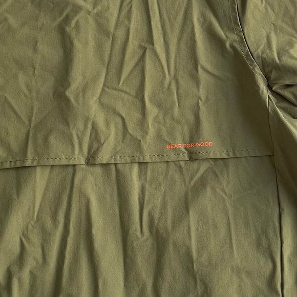 Cotopaxi Vuelta Performance Windbreaker Jacket Men’s XXL Color Pine Vented Light - Picture 11 of 16